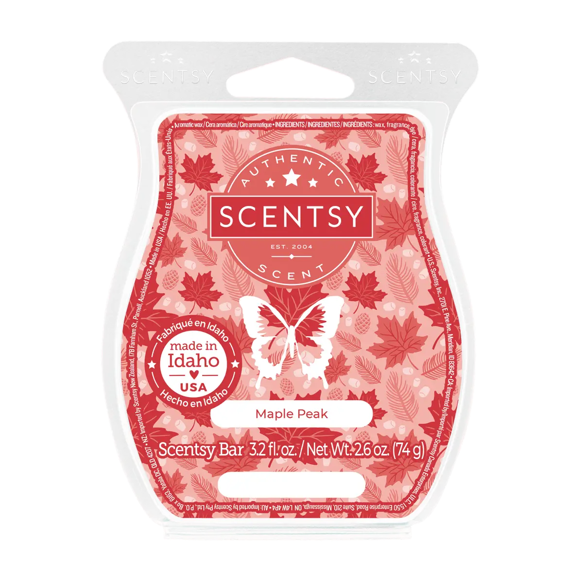 Maple Peak Scentsy Bar | Canada Only