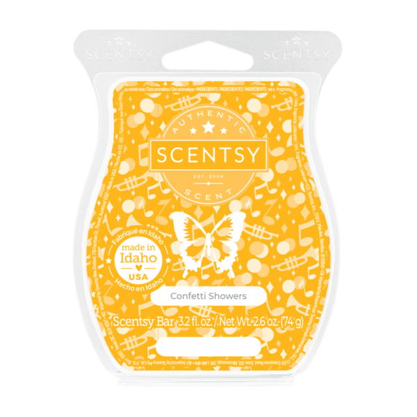 Confetti Showers Scentsy Bar | Mardi Gras