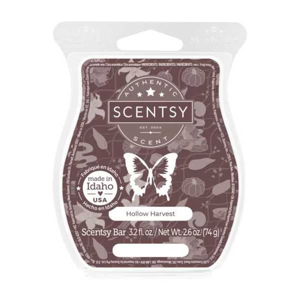 Scent-Waxbar-Hollowharvest-Iso-R13-Fw24-Pws Hollow Harvest Pumpkin Scentsy Bar | Gourdy Goodness