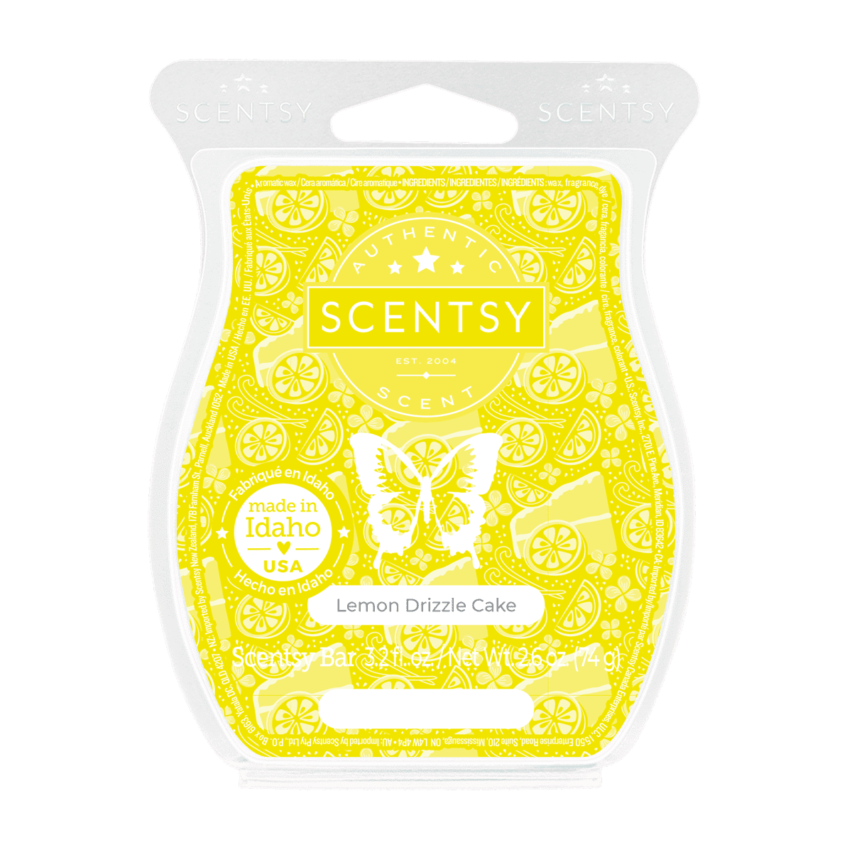 SCENT WaxBar LemonDrizzelCake ISO R13 SS23 PWS