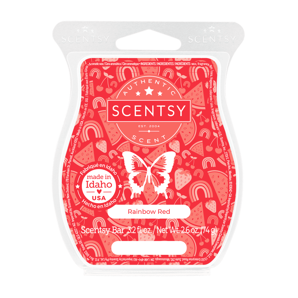 SCENT WaxBar RainbowRed ISO R1 SS23 PWS