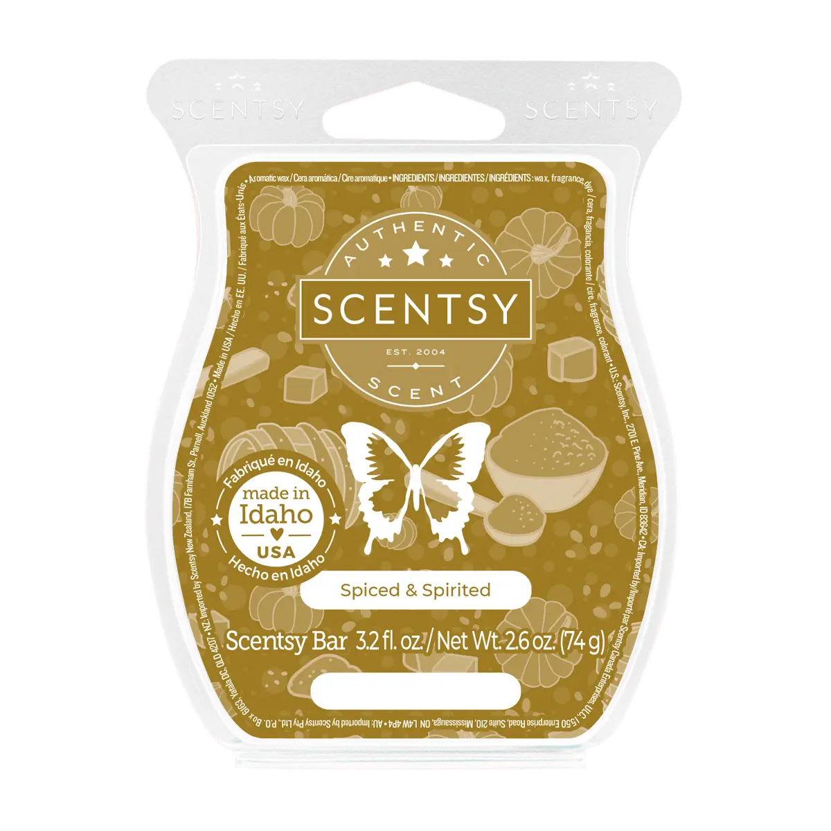 Spiced & Spirited Scentsy Bar | Gourdy Goodness