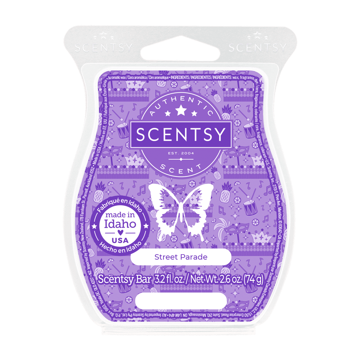 Street Parade Scentsy Bar | Mardi Gras