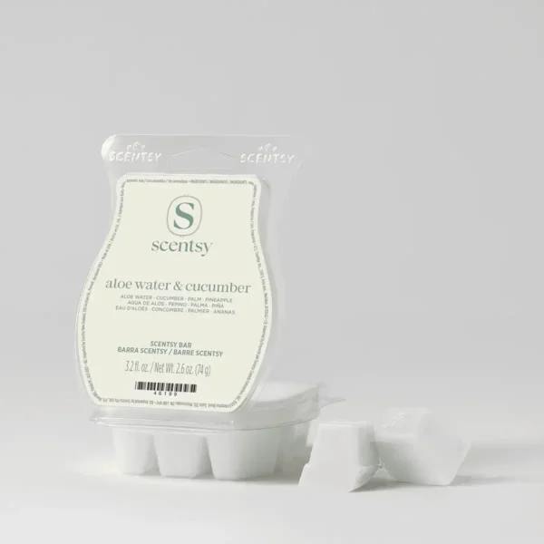 Aloe Water & Cucumber Scentsy Wax Bar