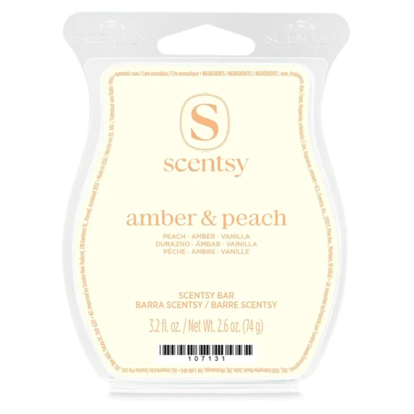 Scentbaramberpeachisor1Jan26Pws_Highres Amber & Peach Scentsy Wax Bar