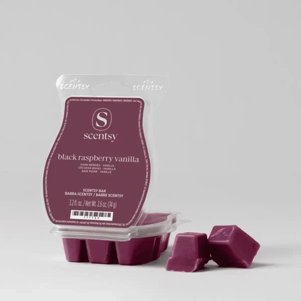 Black Raspberry Vanilla Scentsy Wax Bar
