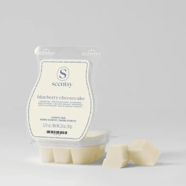 SCENTBarBlueberryCheesecakePACKSHOTWaxR12026PWS_highres Blueberry Cheesecake Scentsy Wax Bar