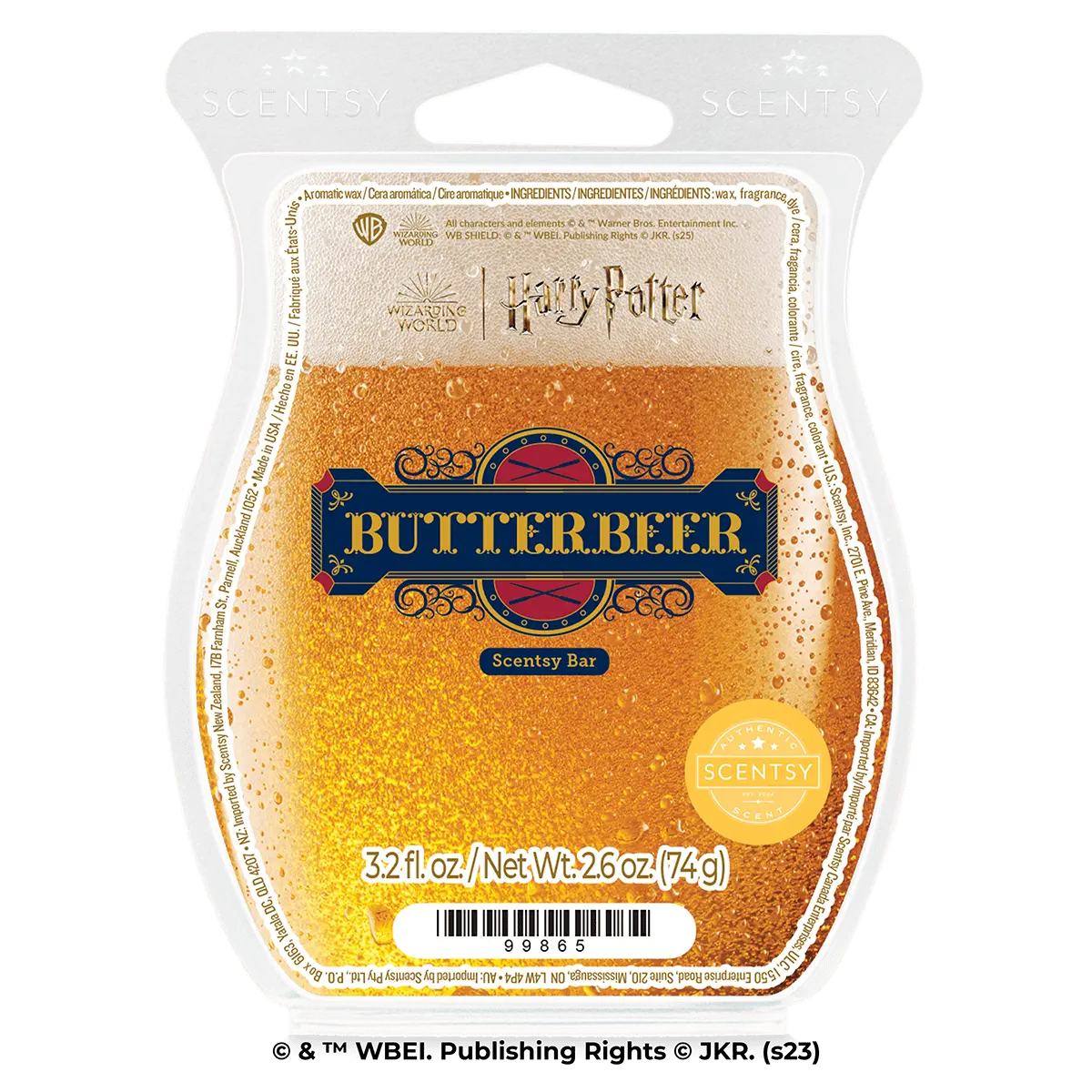 Butterbeer™ Scentsy Bar | Harry Potter