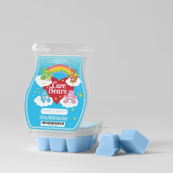 Scentbarcarebearswelcometocarealotpackshotwaxr12026Pws_Highres Welcome to Care-a-lot Care Bears™ Scentsy Bar
