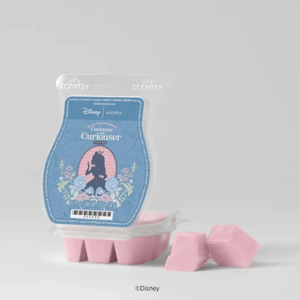 SCENTBarCuriouserAndCuriouserPACKSHOTR132026PWS_highres Curiouser & Curiouser Scentsy Wax Bar | Disney Alice in Wonderland