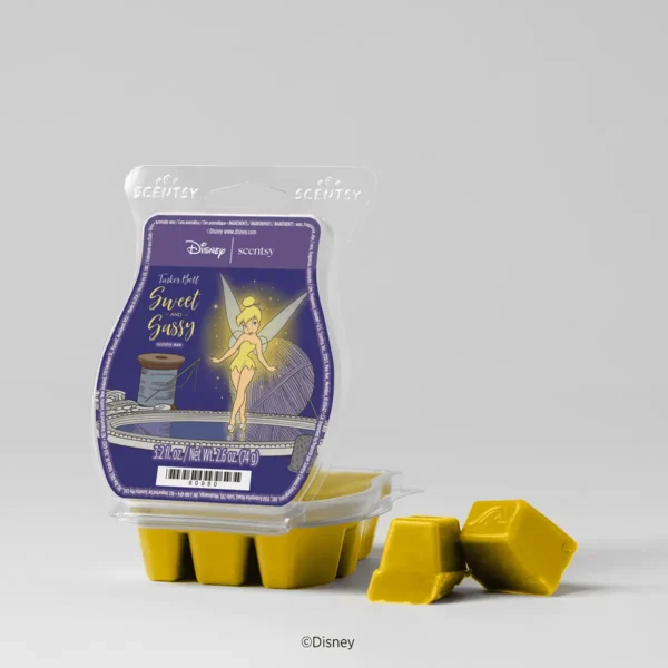 Scentbardisneytinkerbellsweetandsassypackshotwaxr12026Pws_Highres Tinker Bell Sweet & Sassy Scentsy Bar | Disney Peter Pan