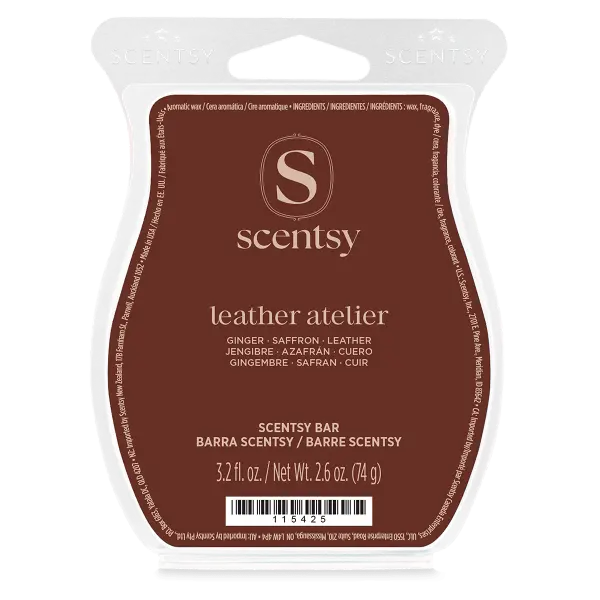 SCENTBarLeatherAtelierISOR12026PWS Leather Atelier (Owen) Scentsy Bar - From The Seven Paths Home Whiff Box