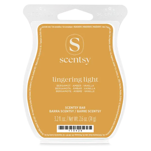 SCENTBarLingeringLightISOR12026PWS Lingering Light (Mary) Scentsy Bar - From The Seven Paths Home Whiff Box