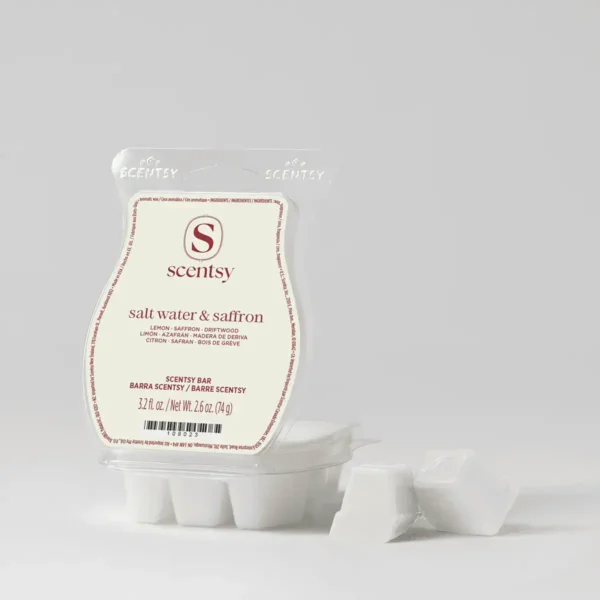 Salt Water & Saffron Scentsy Wax Bar