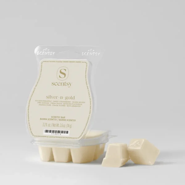 SCENTBarSilverNGoldPACKSHOTWaxR132026_highres Silver-N-Gold Scentsy Wax Bar
