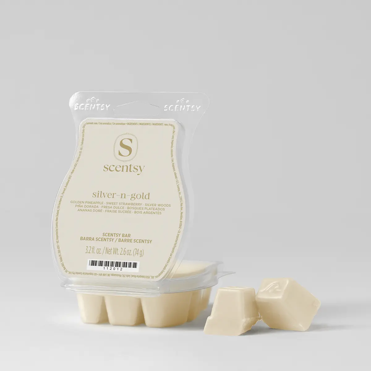 Scentbarsilverngoldpackshotwaxr132026_Highres Silver-N-Gold Scentsy Wax Bar