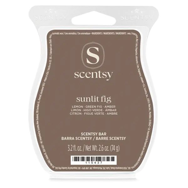 SCENTBarSunlitFigISOR12026PWS Sunlit Fig (Heidi) Scentsy Bar - From The Seven Paths Home Whiff Box