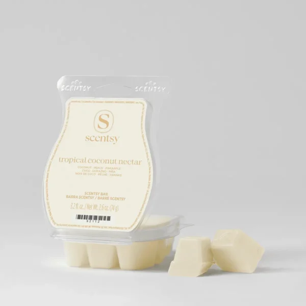 Tropical Coconut Nectar Scentsy Wax Bar