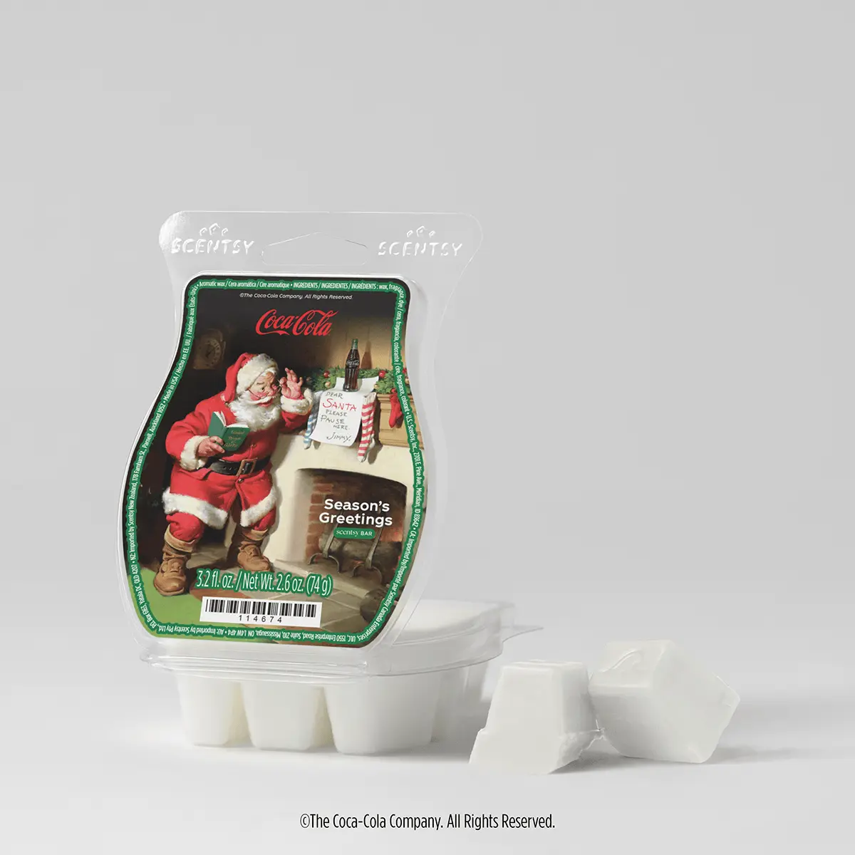 Coca-Cola: Season’s Greetings Scentsy Wax Bar - Holiday 2026