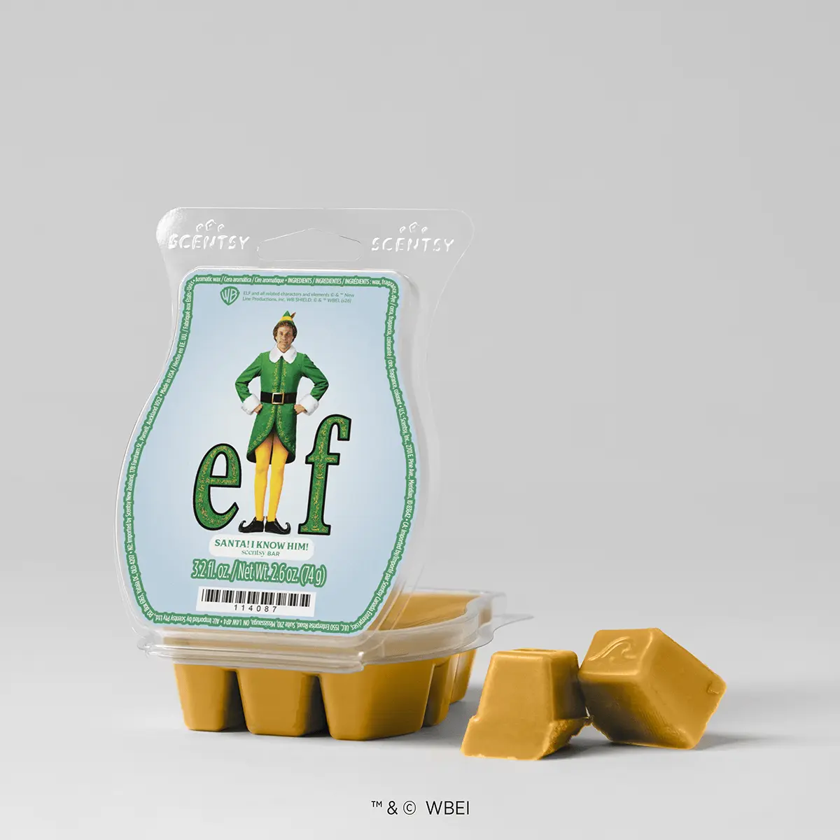 Elf: SANTA! I KNOW HIM! Scentsy Wax Bar