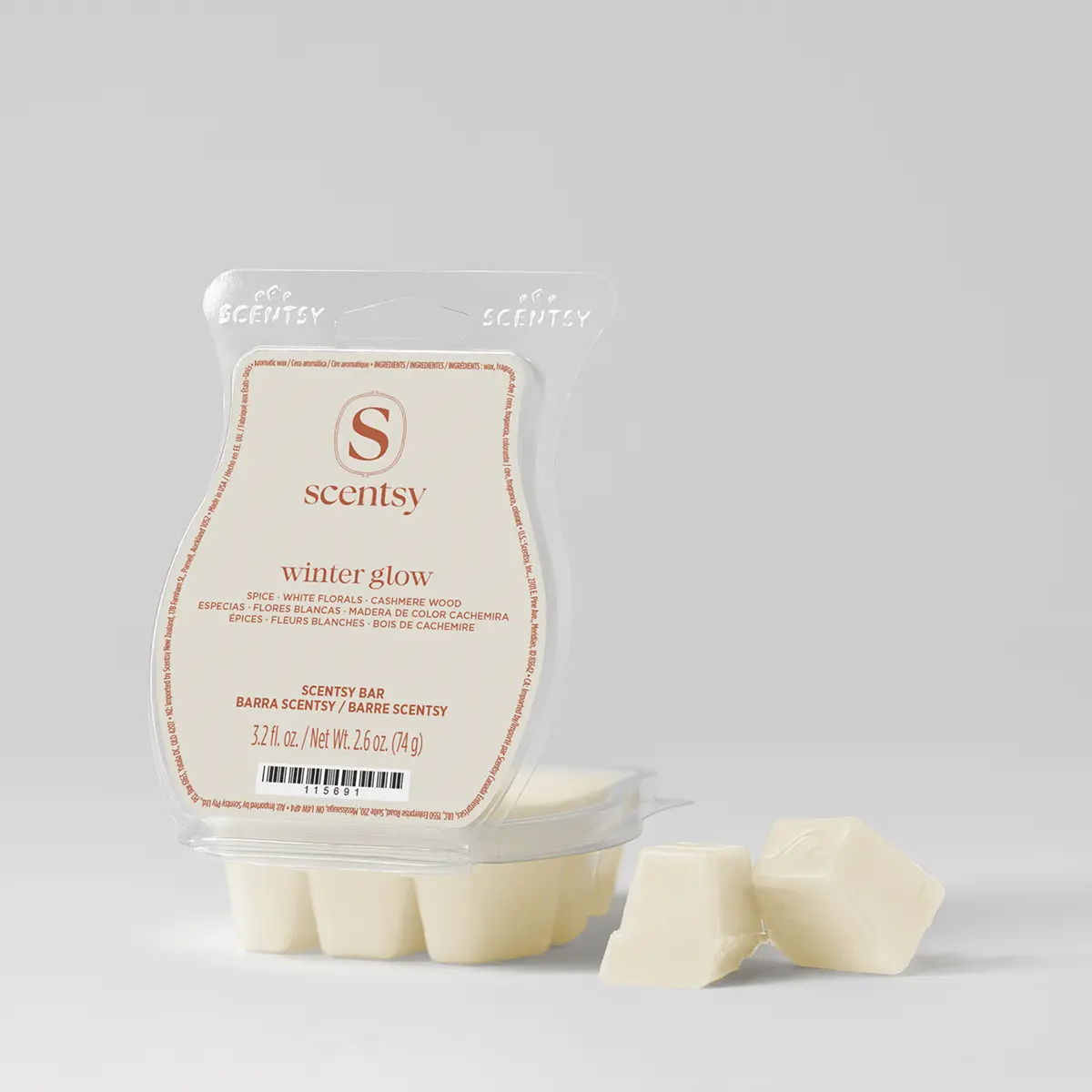 Winter Glow Scentsy Wax Bar - Holiday 2026