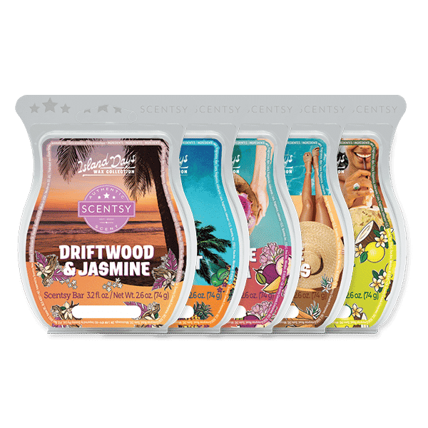 Island Days Scentsy Wax Collection