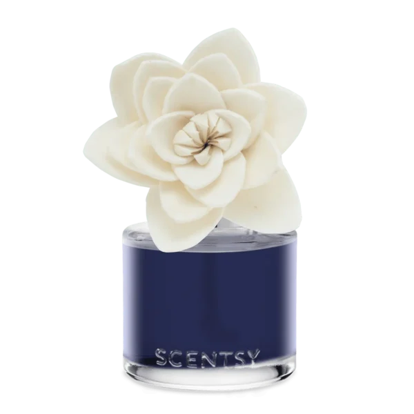 Snowed in Flannel Scentsy Poinsettia Flower