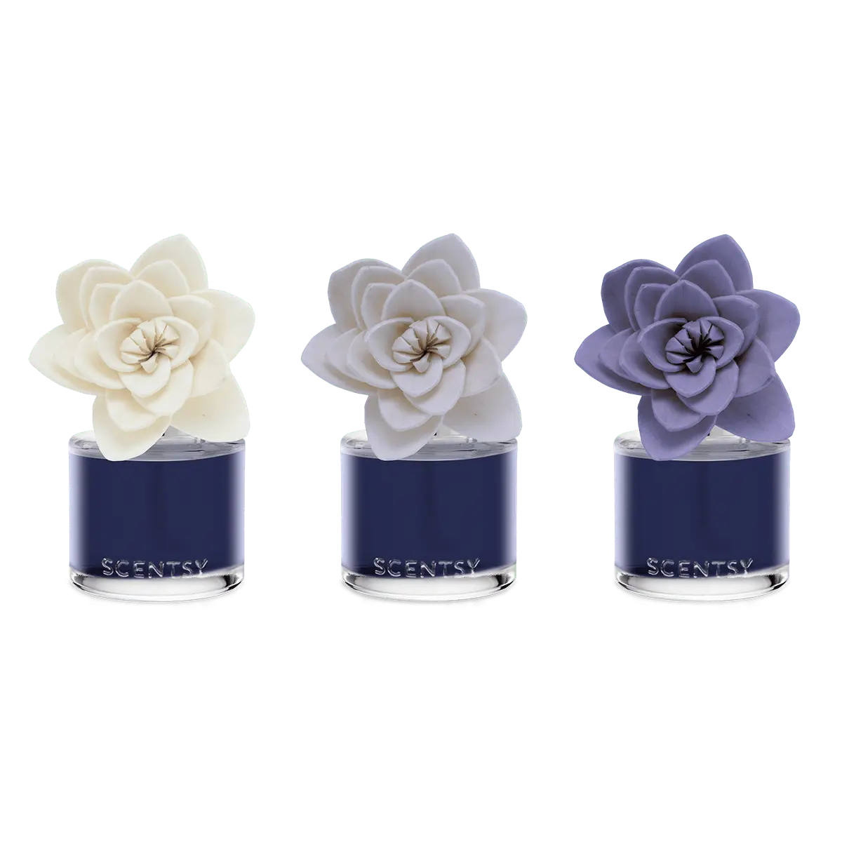 Snowed in Flannel Scentsy Poinsettia Flower