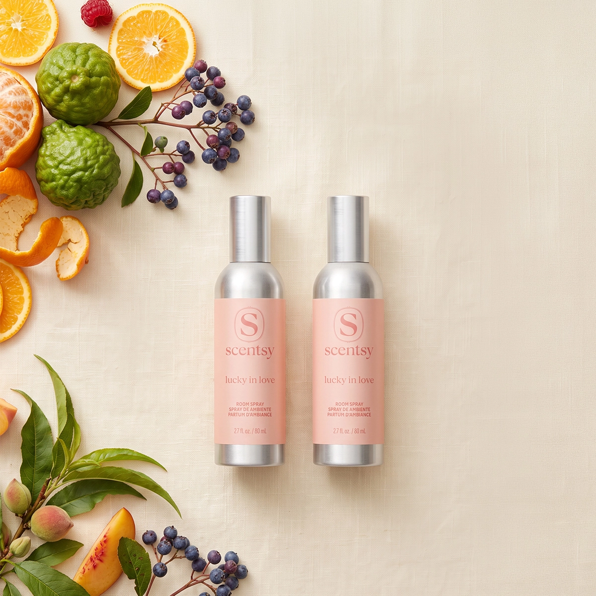 Lucky in Love Scentsy Room Spray 2 Pack