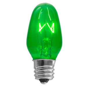 15 WATT GREEN SCENTSY LIGHT BULB