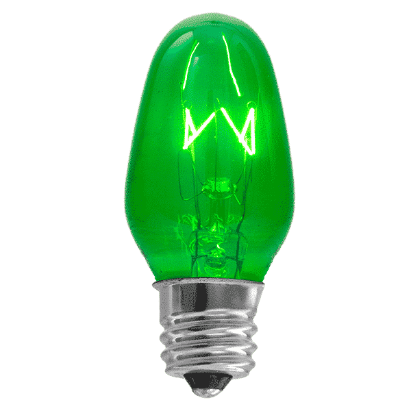 SCENTSY 15W GREEN BULB