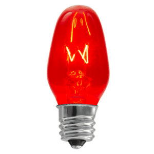 SCENTSY 15W RED BULB