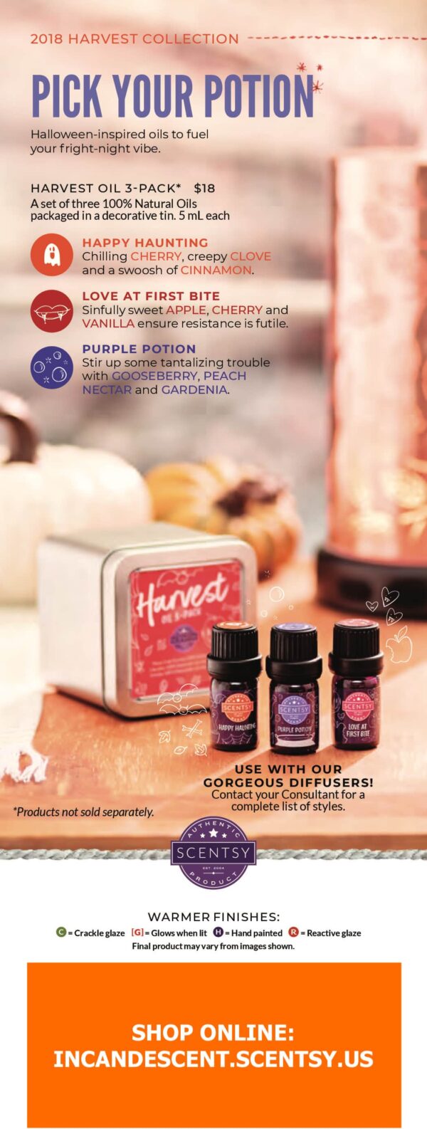 APPLE & CINNAMON STICKS SCENTSY HAND SOAP AND LOTION BUNDLE | Shop Scentsy | Incandescent.Scentsy.us