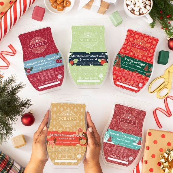 SCENTSY 2020 HOLIDAY WAX BRICKS