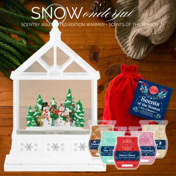 SNOWonderful Scentsy Warmer + Scents of the Season | Limited Edition 2024 Holiday