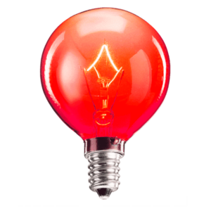 20 Watt Red Scentsy Light Bulb