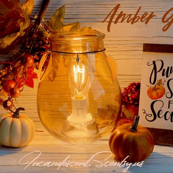 AMBER GLOW SCENTSY WARMER
