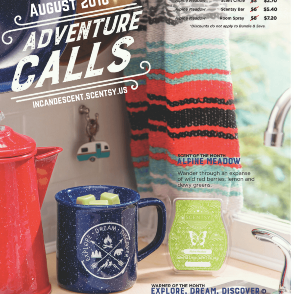 ALPINE MEADOW SCENTSY SCENT CIRCLE