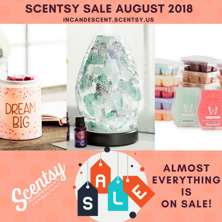 SCENTSY AUGUST 2018 SALE