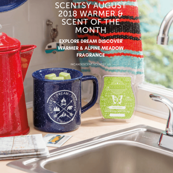 EXPLORE DREAM DISCOVER MUG SCENTSY WARMER