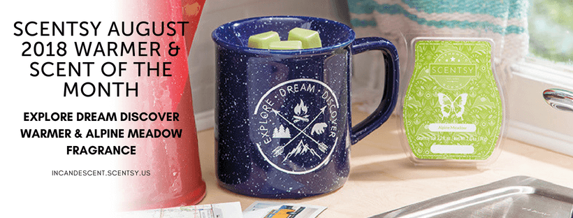 EXPLORE DREAM DISCOVER MUG SCENTSY WARMER