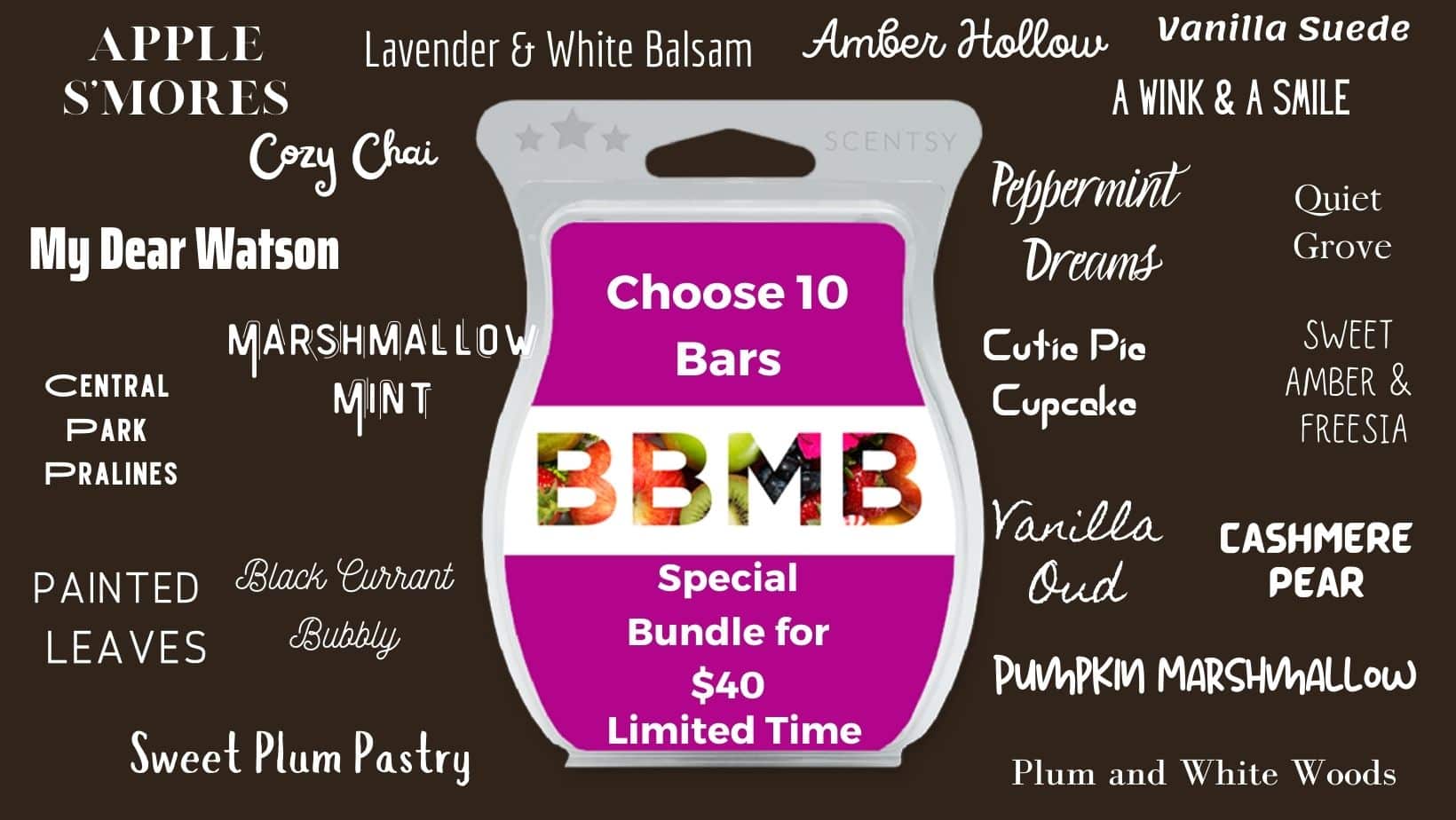 SCENTSY BRING BACK MY BAR FEBRUARY 22 BUNDLE SPECIAL 300X300