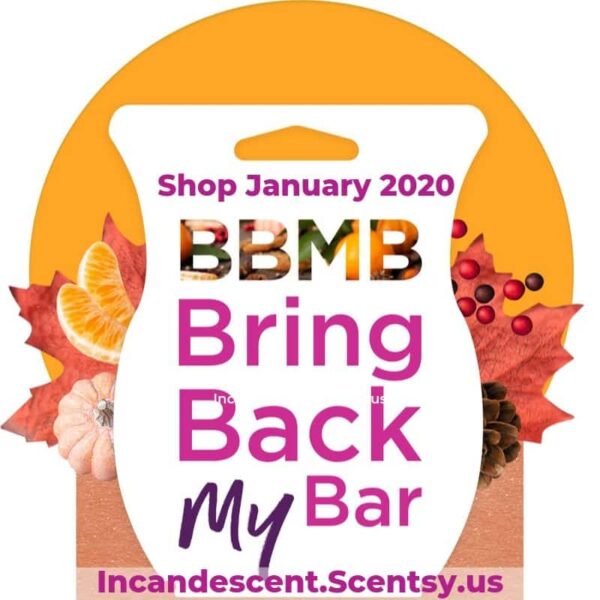 SCENTSY BRING BACK MY BAR JANUARY 2020