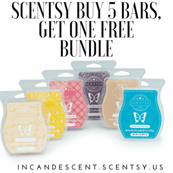 6 Scentsy Bar Bundle - Buy 5 Scentsy Bars, Get one FREE