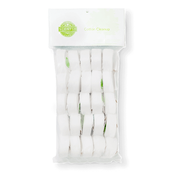 SCENTSY COTTON CLEANUP PADS