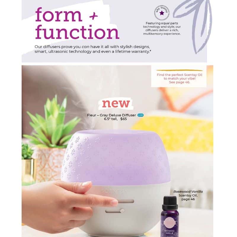 NEW! SCENTSY DELUXE DIFFUSER