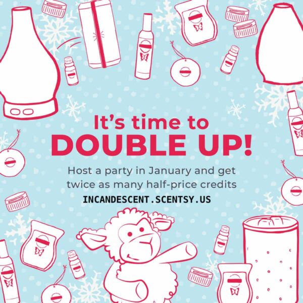 SCENTSY DOUBLE HOST REWARDS JANUARY 2018 Incandescent.Scentsy.us