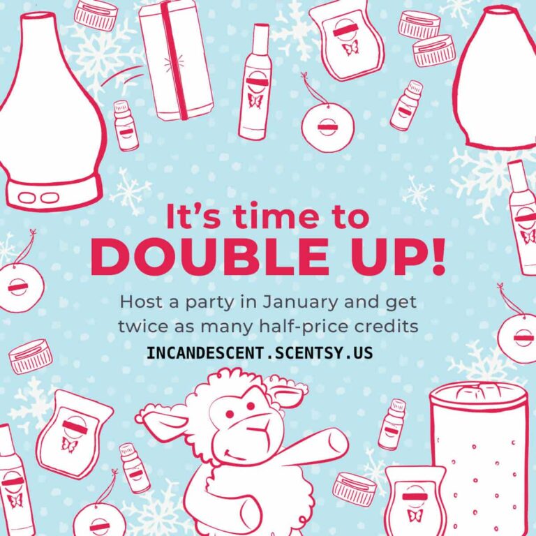 Scentsy Party - January 2019 - Double Half-price Host Rewards