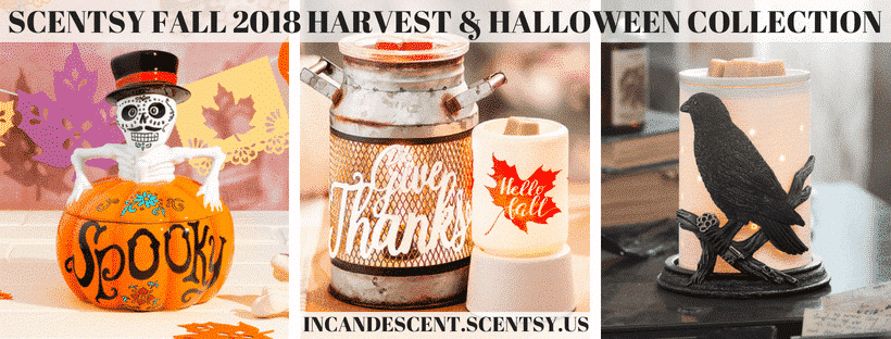 SCENTSY HALLOWEEN HARVEST 2018 COLLECTION