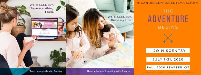 SCENTSY FALL 2020 CATALOG STARTER KIT